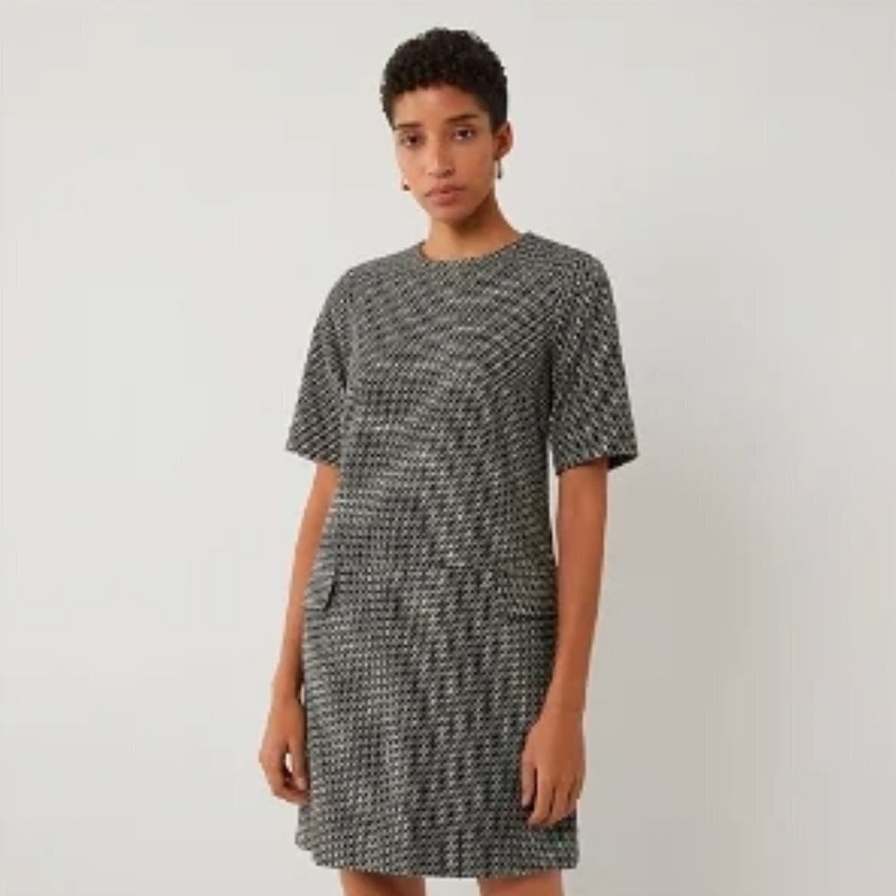 Warehouse Women's Pocket Detail Structured Dress - 8